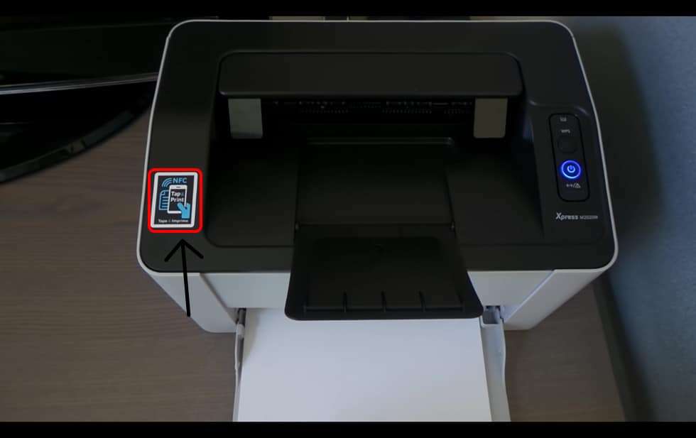 NFC-compatible printer