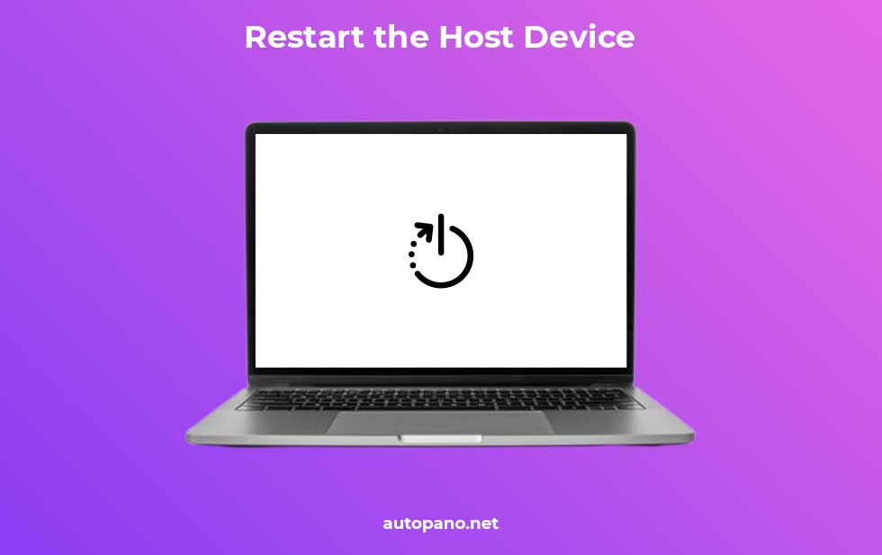 Restart the Host Device