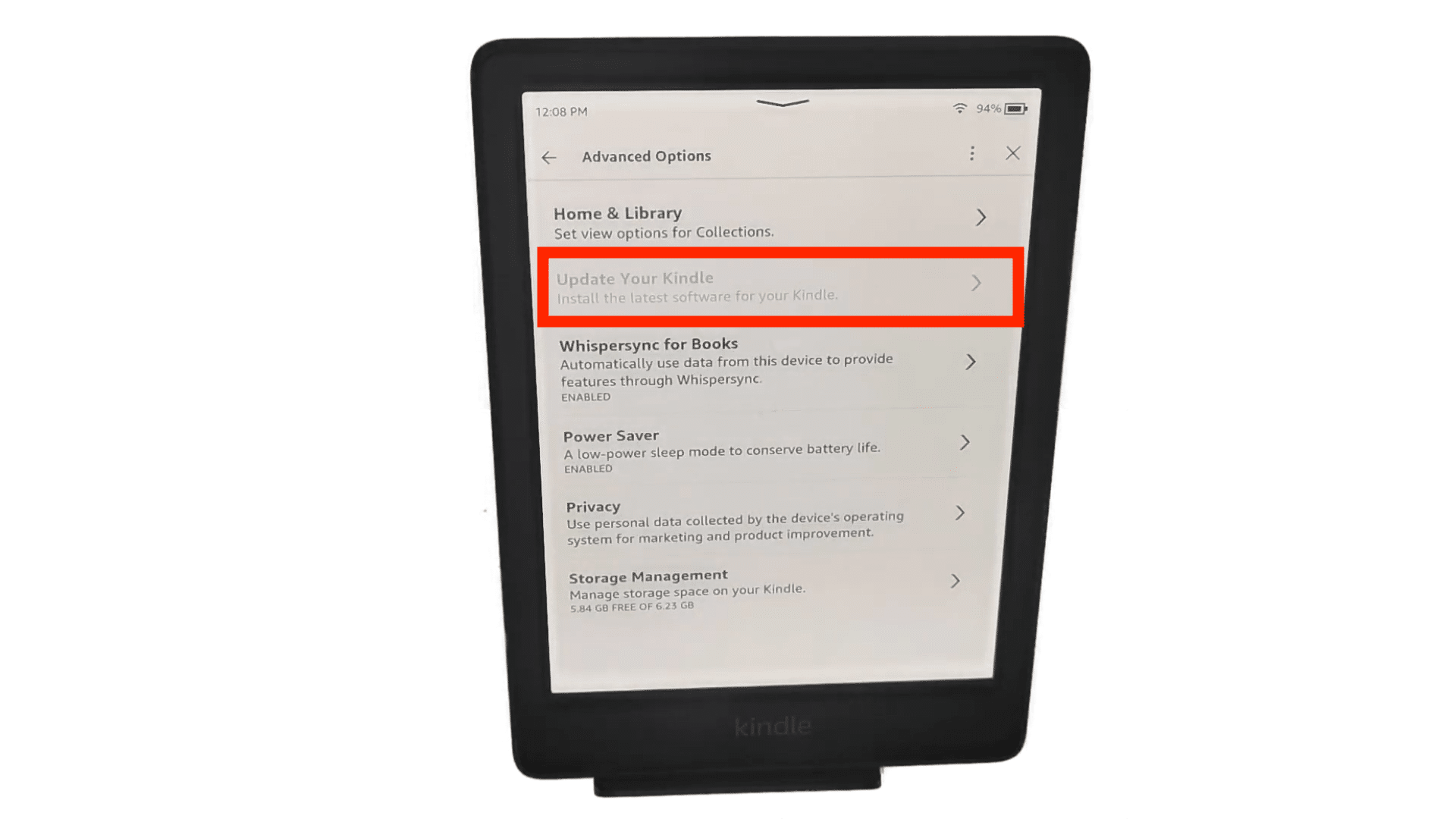 Kindle Won