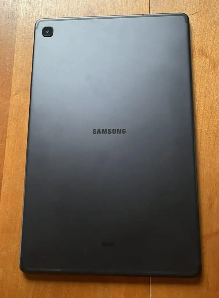 Samsung Galaxy Tab S6 Lite Design