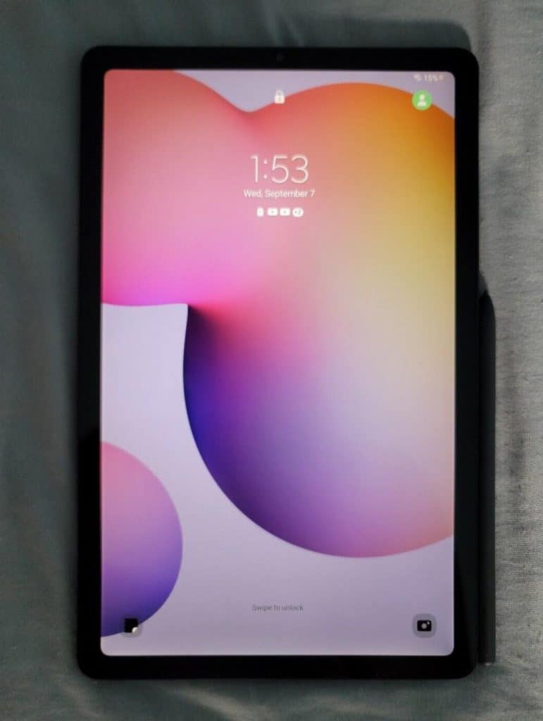 Samsung Galaxy Tab S6 Lite Display