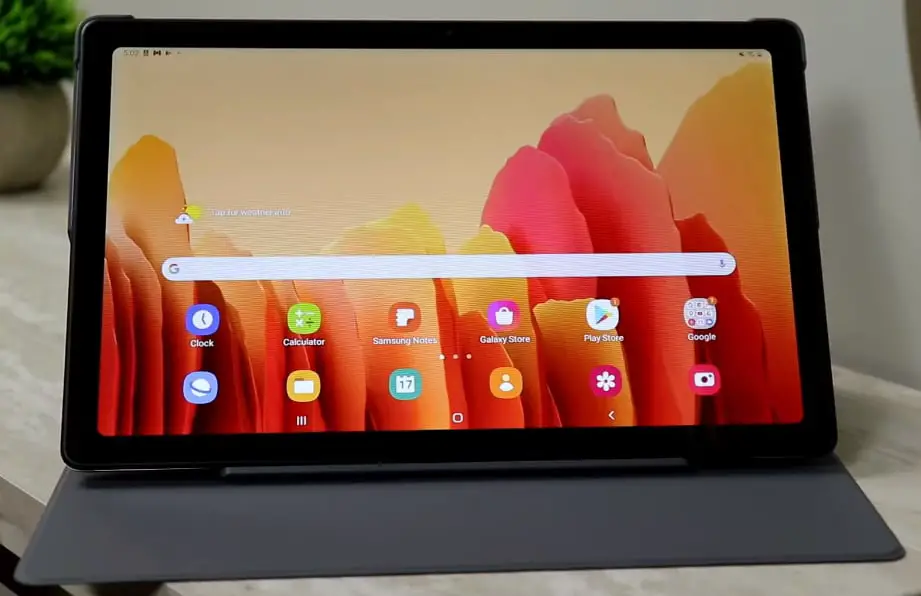 Samsung Galaxy Tab A7 Display